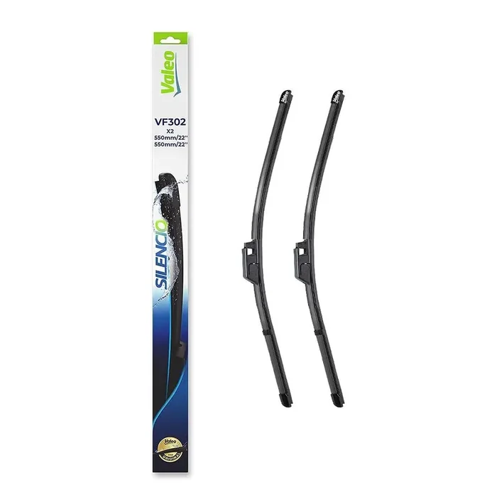 Valeo 574303 (Vm302) Silencio X-Trm Wiper Blade Set – 21‘‘/19‘‘ (Pack Of 2)