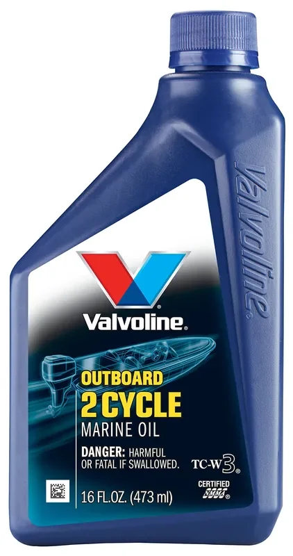 Valvoline 2-Stroke Outboard Marine Oil – 16 Oz., Case Of 12; Vv469-12Pk