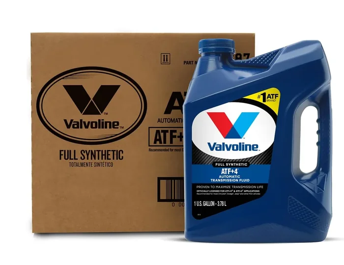 Valvoline Atf +4 Full Synthetic Automatic Transmission Fluid 1 Ga, Case Of 3
