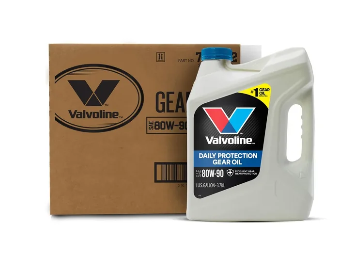 Valvoline High Performance Sae 80W-90 Gear Oil 1 Ga, Case Of 3