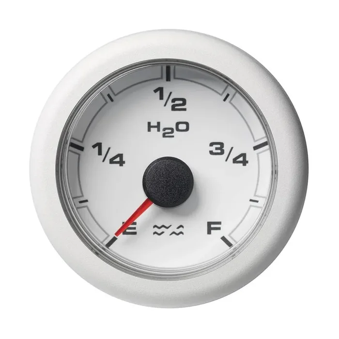 Vdo A2C1065900001 Marine 2-1/16 [52Mm] Oceanlink Waste Water Gauge – White Dial & Bezel