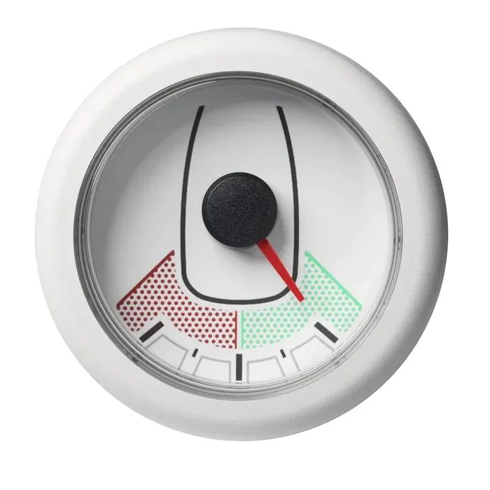 Vdo Marine 2-1/16‘‘ (52Mm) Oceanlink Rudder Angle Gauge – Whit. [A2C1066090001]