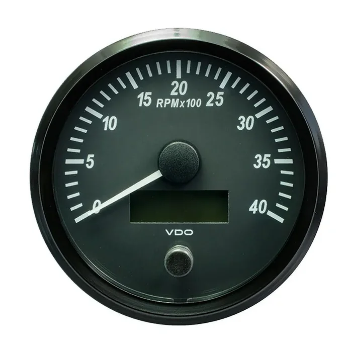Vdo Singleviu 100Mm (4‘‘) Tachometer – 4000 Rpm