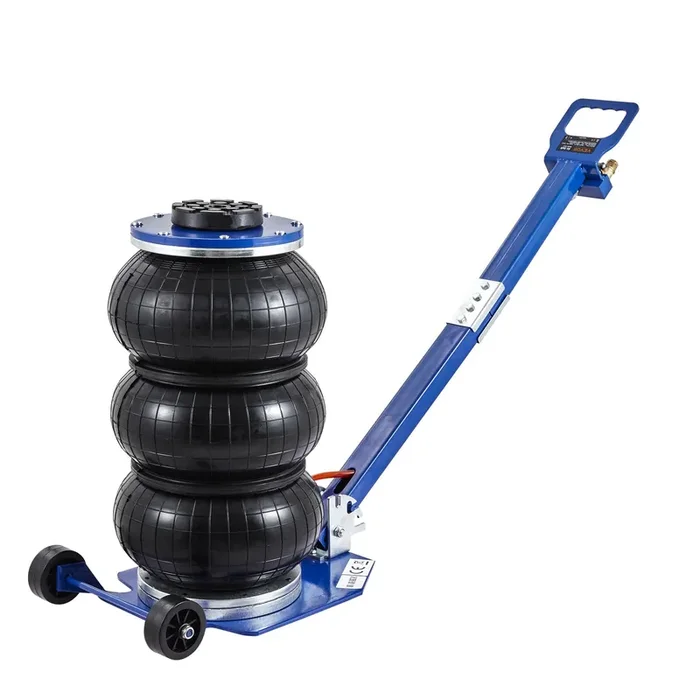 Vevor Air Jack, 3 Ton/6600 Lbs Triple Bag Air Jack, Airbag Jack With Six Steel Pipes, Lift Up To 17.7‘‘, 3-5 S Fast Lifting Pneu