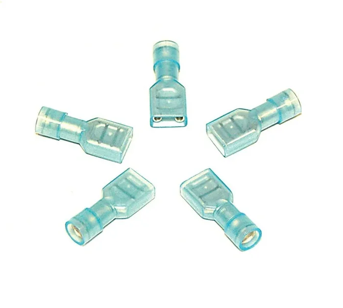 VIAIR 92921 Insulated Terminals 1/4in F / 16 Gauge 5 pc. Pack