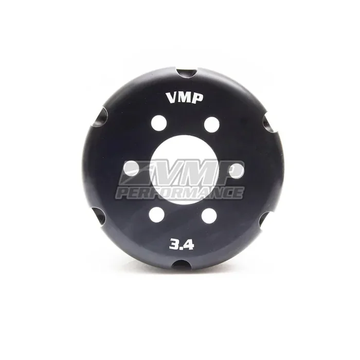 VMP 34-10-B 3.40″ 10 Rib Bolt-On Pulley for TVS Supercharged Shelby GT500 Utilizing VMP 6-Bolt Hub