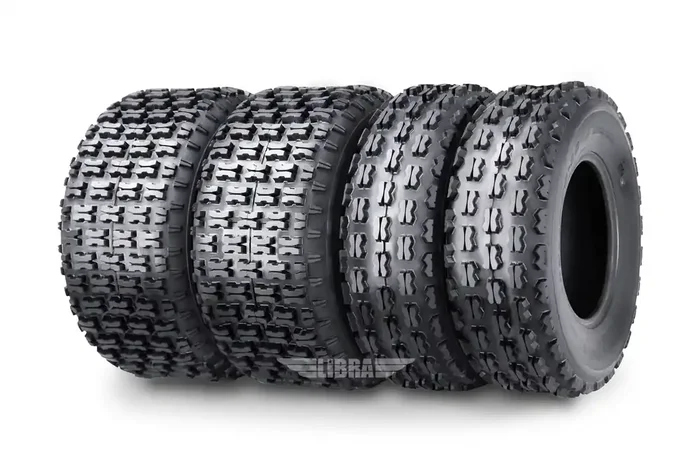 Wanda 22X7-10 & 22X10-10 Full Set Yamaha Timberwolf 250 Beartracker Sport Atv Tires