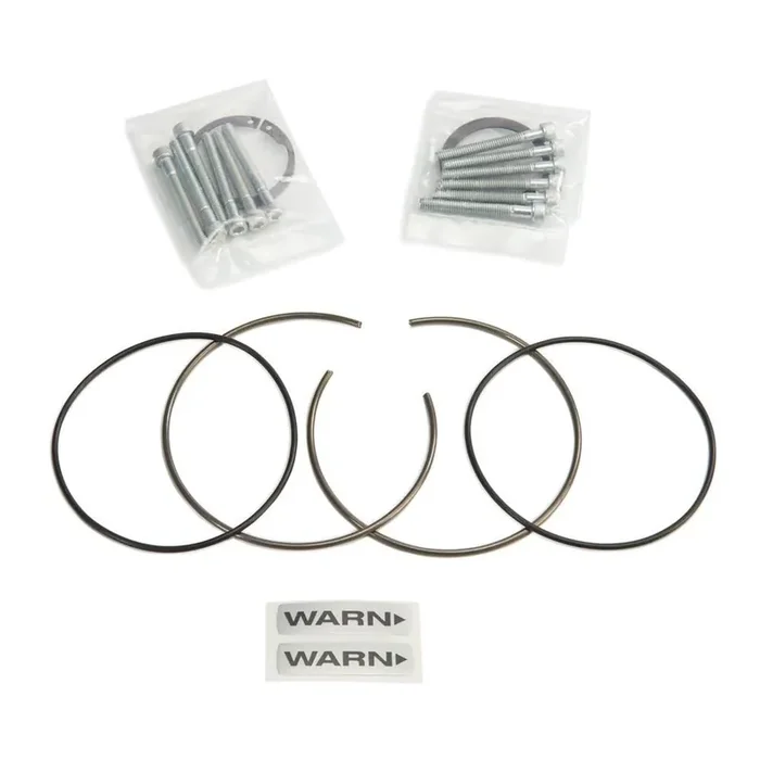 Warn 11967 Locking Hub Service Kit With Snap Rings, Gaskets, Retaining Bolts And O-Rings For Dodge, Gm & Ford