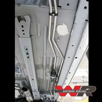 Watson Racing 2005-2014 Mustang Drag Race Stainless Steel Hard Fuel Lines