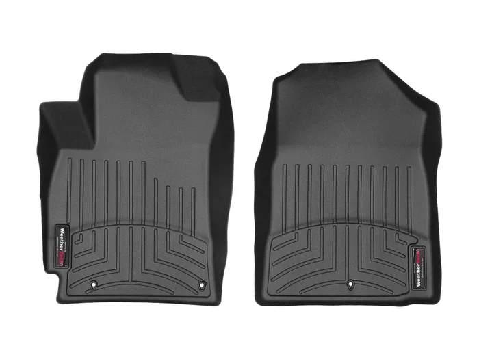 Weathertech Custom Fit Floorliners For Hyundai Elantra – 1St Row (449251), Black