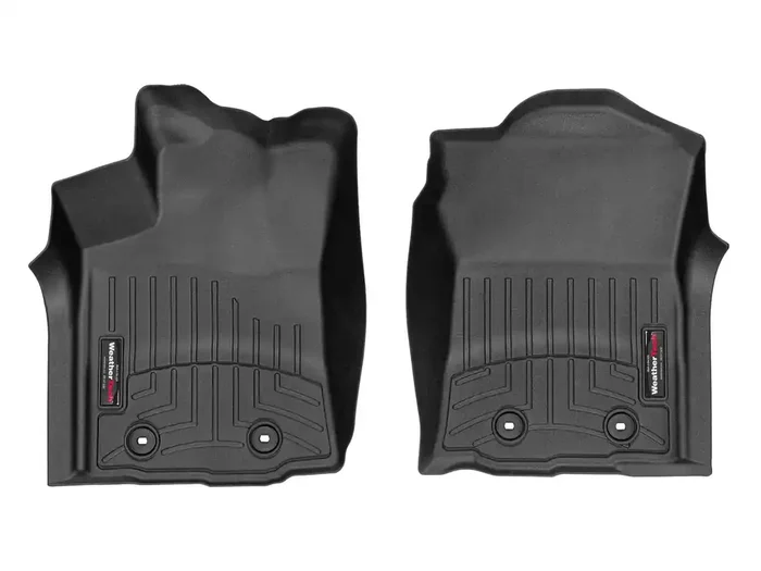 Weathertech Custom Fit Floorliners For Toyota Tacoma (Automatic) – 1St Row (4412991), Black