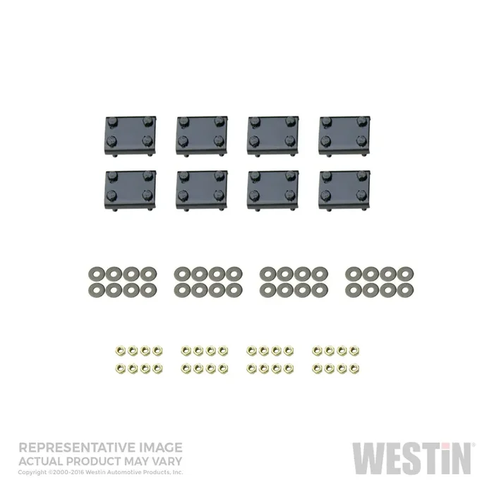 Westin Automotive 22-1645 Premier Oval Nerf Step Bar Mount Kit Black