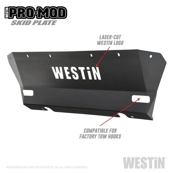 Westin Automotive 58-71155 Pro-Mod Skid Plate Textured Black