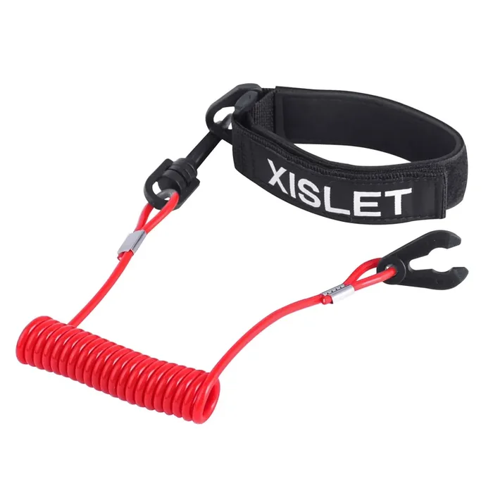 Xislet Lanyard Switch Compatible With Yamaha Jet Ski Waverunner Vx Cruiser Fx Engine Safety Stop Tether Replace Ew2-68348-00-00 Aftermarket 6K8-82556-00-00