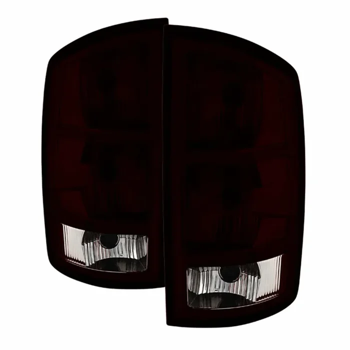 XTUNE POWER 9033551 Dodge Ram 1500 02 06 Ram 2500 3500 03 06 OEM Style Tail Lights Red Smoked