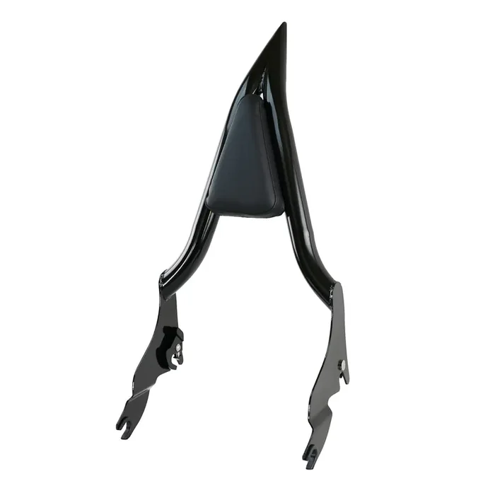 Yhmoto Detachable Sissy Bar Passenger Backrest 22‘ Inch Rear Pad Fit For Harley Touring Models 2009-2022 Road King Ultra Cvo Limited Street Glide Road Glide Electra Glide (Black)