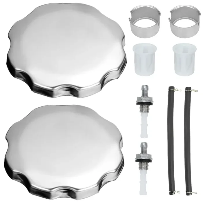Yoxufa Gas Fuel Tank Cap Replacement For Predator 212 Coleman Ct200U Ct200U-Ex Mini Bike Gx340 Gx390 Gx160 Gx200 168F Engine Baja Mb200 Trailmaster 163Cc 196Cc 6.5Hp Motorsports Mini Bike Go Kart