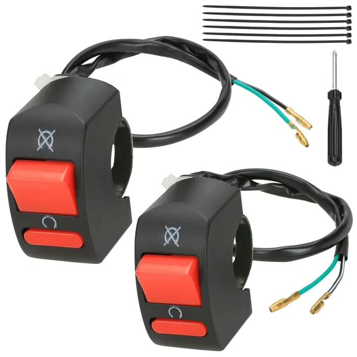 YOXUFA Mini Bike Kill Switch – 7/8 On/Off for Predator 212cc, 196cc, 97cc, Coleman CT100U, CT200U, Baja Warrior