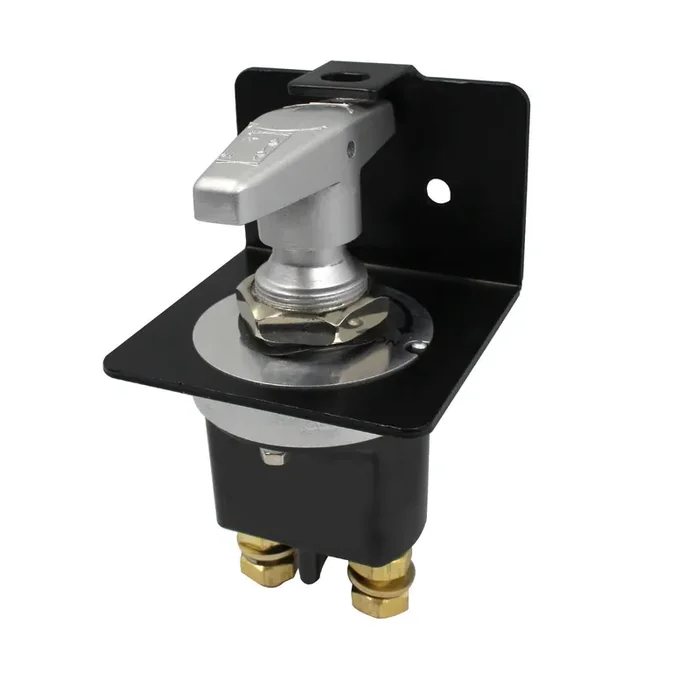 Yzqpnb Battery Disconnect Switch With Lockout Plate Fits Negative Battery Doctor Replace 20247, 500A 12V-36V Master Battery Kill Switch Fixed Handle Isolator For Car Auto Rv And Boat Waterproof