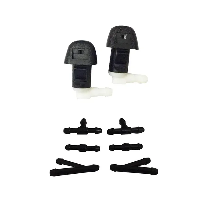 Zhparty Front Windshield Wiper Washer Jet Hood Nozzle Sprayer With 6 Pcs Connector Kit For Honda 09–15 Honda Pilot,14–17 Honda Odyssey–Replaces Oem 76810-Sza-A01Za,76810-Tk8-A21