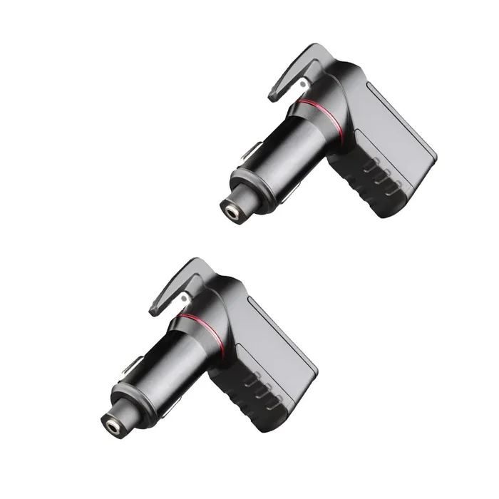 Ztylus Stinger Car Emergency Tool, Spring-Loaded Window Breaker, Car Safety Hammer, Seatbelt Cutter And Window Glass Breaker, Ca